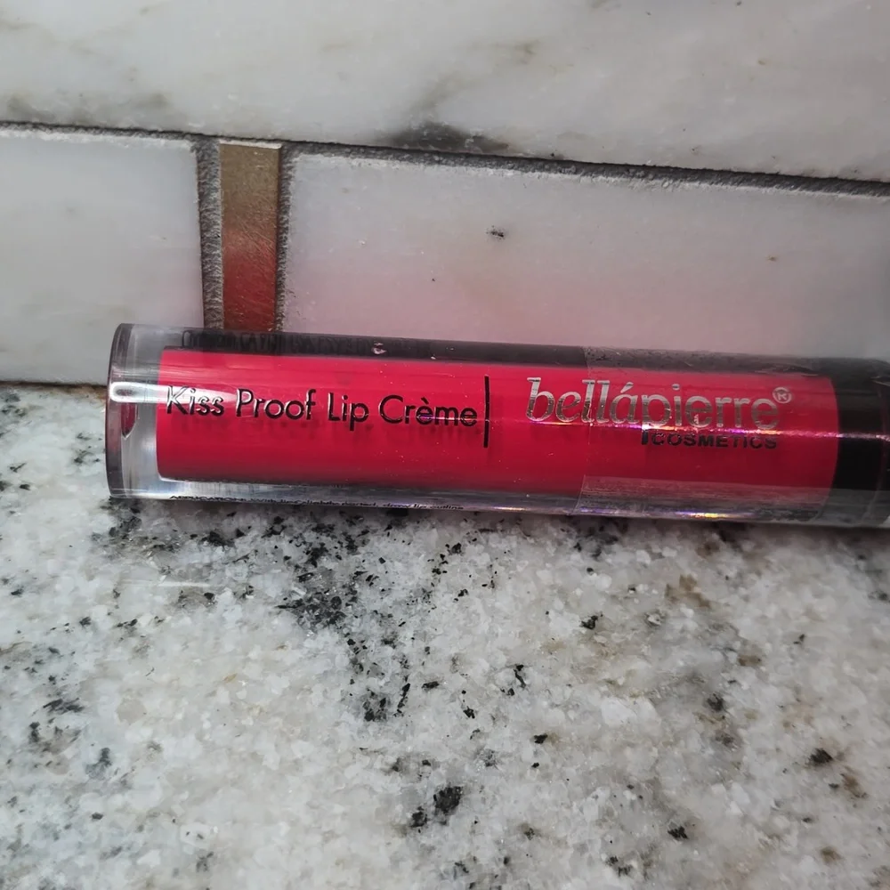 Bellapierre Kiss Proof Lip Crème- Hothead Red